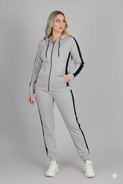 Picture of CURVY GIRL TRACK SUIT WITH FULL ZIP UP